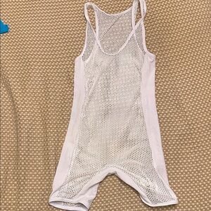 NWOT Go Softwear Hardcore  mesh singlet - white